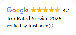Google Rating - Rated 4.7 on Google